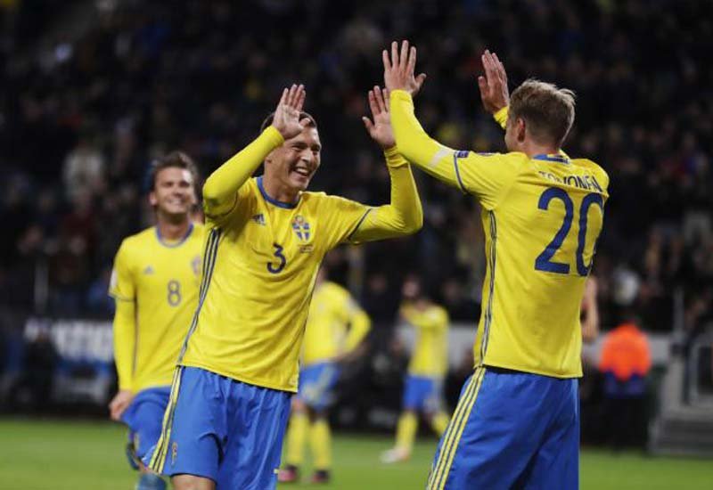 Image result for sweden world cup 2018 image