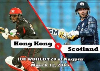 hong Kong vs scotland icc t20 world cup 2016
