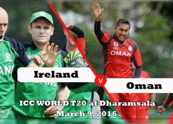 Ireland vs Oman icc world t20 2016