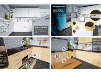 virtual reality app for kitchen