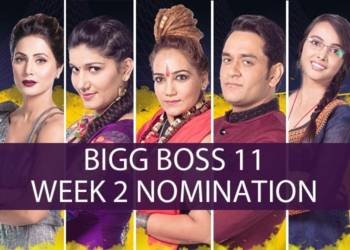 Bigg Boss 11 week 2 Nomination