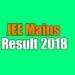 JEE Mains Result 2018