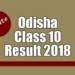 Odisha Class 10