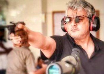 Tamil actor Ajith again in the national level shooting competition