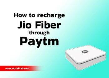 How to rechare jio fiber through paytm