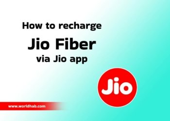 How to recharge Jio Fiber through Jio app