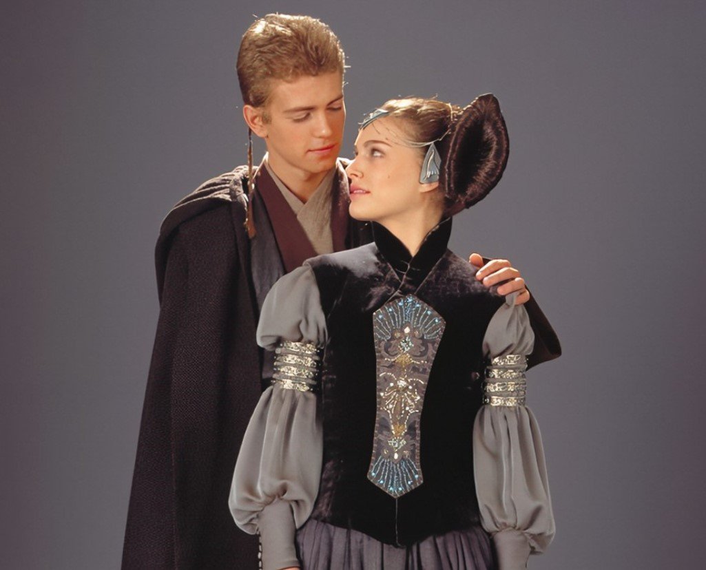 padme and anakin attack of the clones scene