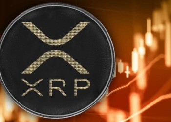 xrp cryptocurrency logo trading chart