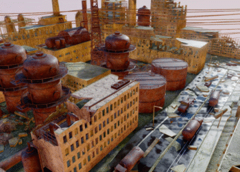 post apocalyptic city