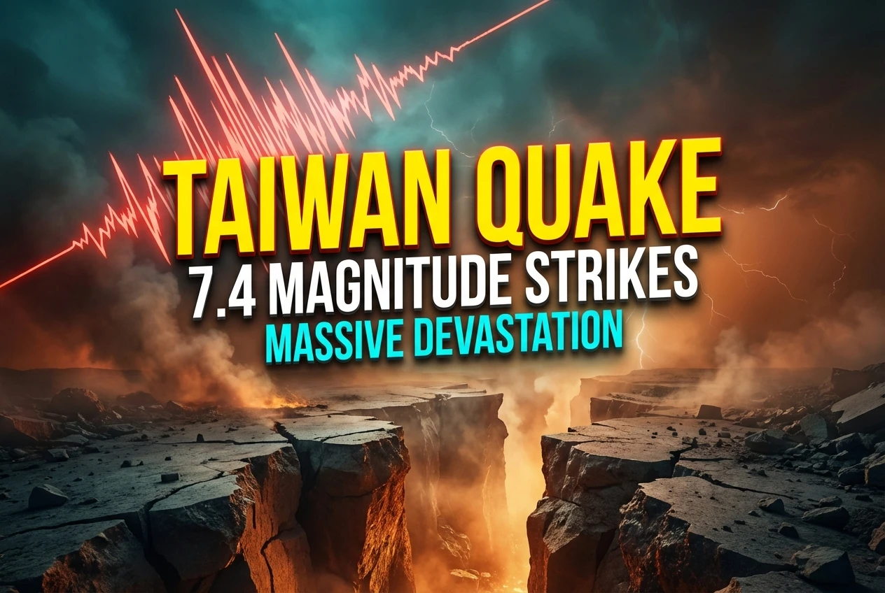 A 7.4 Magnitude Earthquake Rocks Taiwan and Tests Global Tech Taiwan 7.4 magnitude earthquake impact on global tech industry