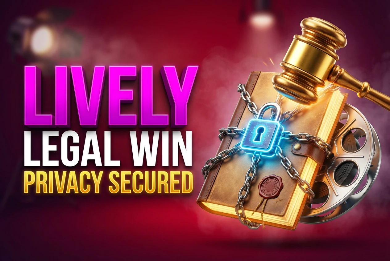 Blake Lively wins privacy protection in Justin Baldoni lawsuit