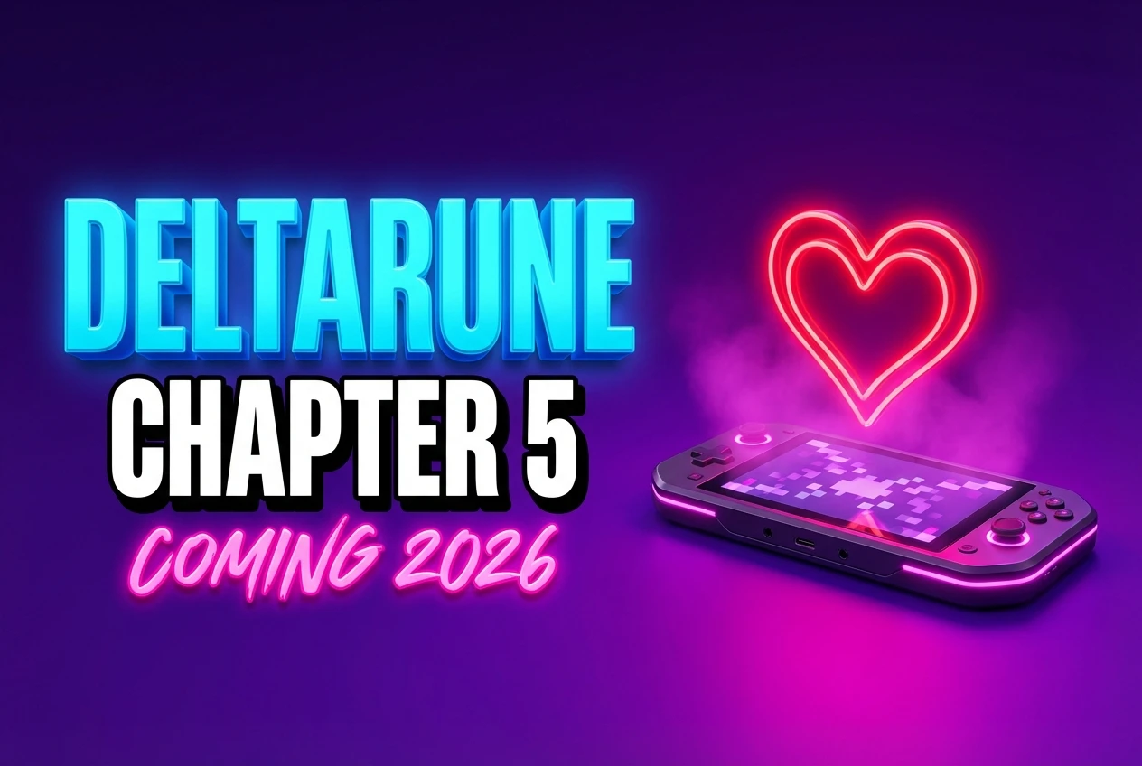 deltarune chapter 5 release date 2026 toby fox dev update