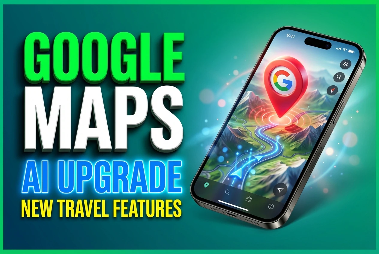 new Google Maps Gemini AI features for holiday travel