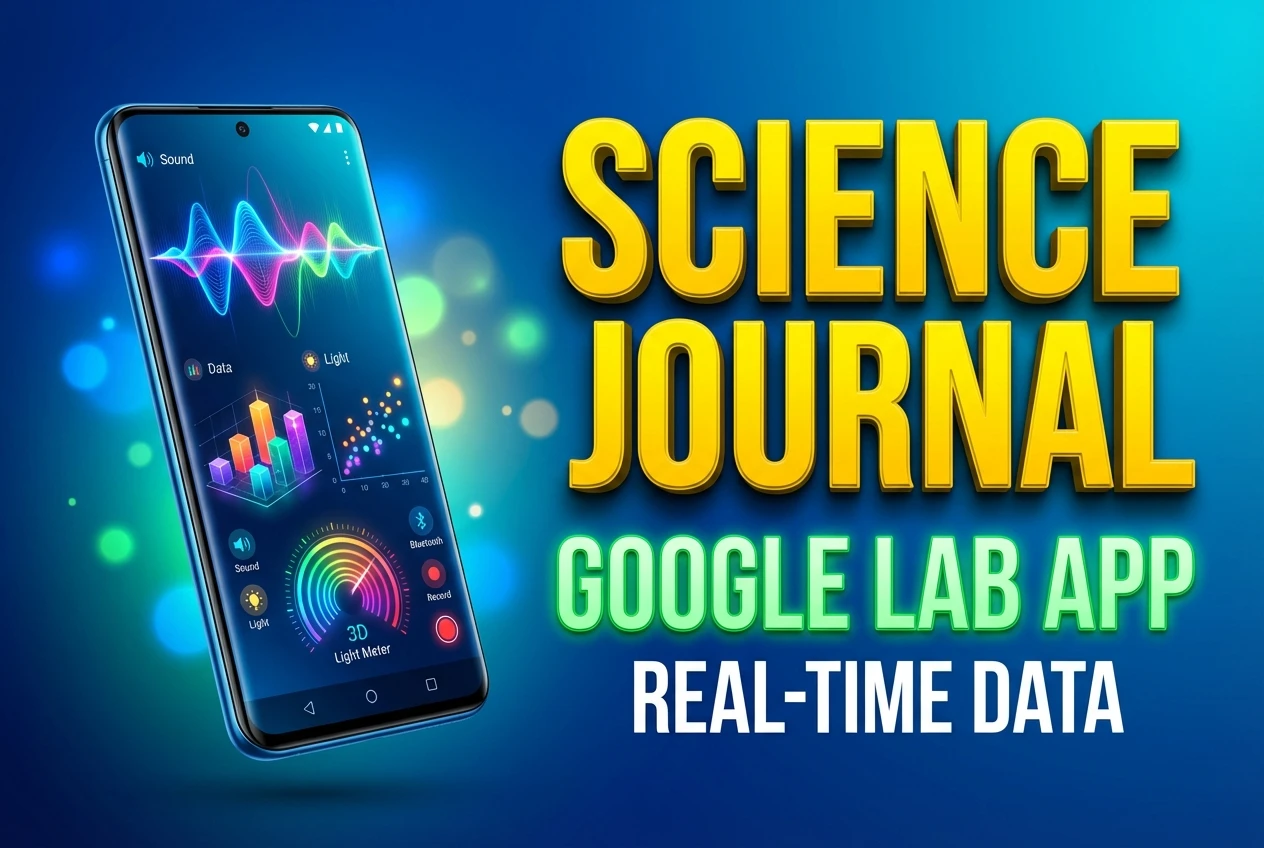 how to use google science journal to turn phone into lab