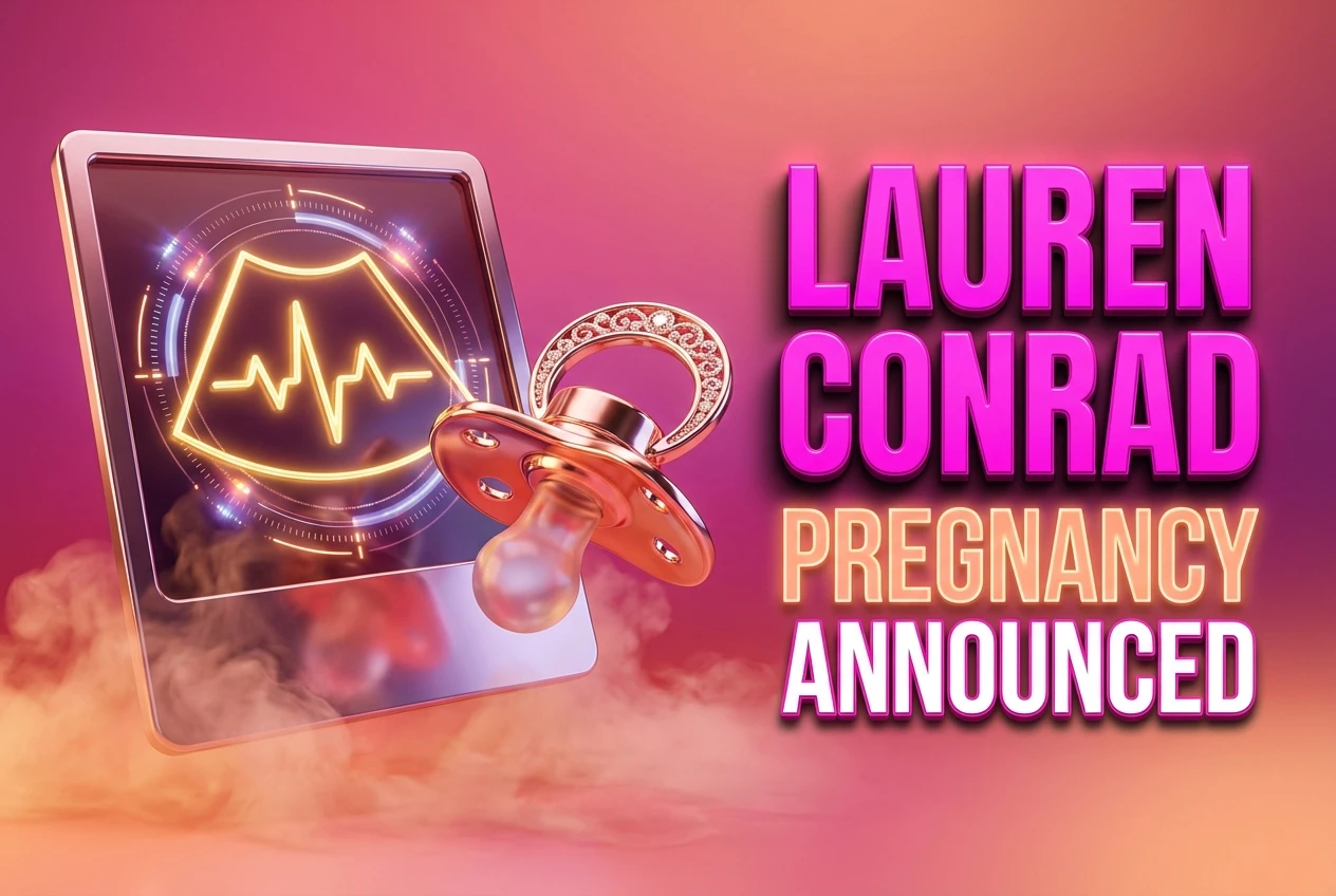Lauren Conrad Reveals First Pregnancy With New Year Sonogram Lauren Conrad pregnant with first child new year sonogram