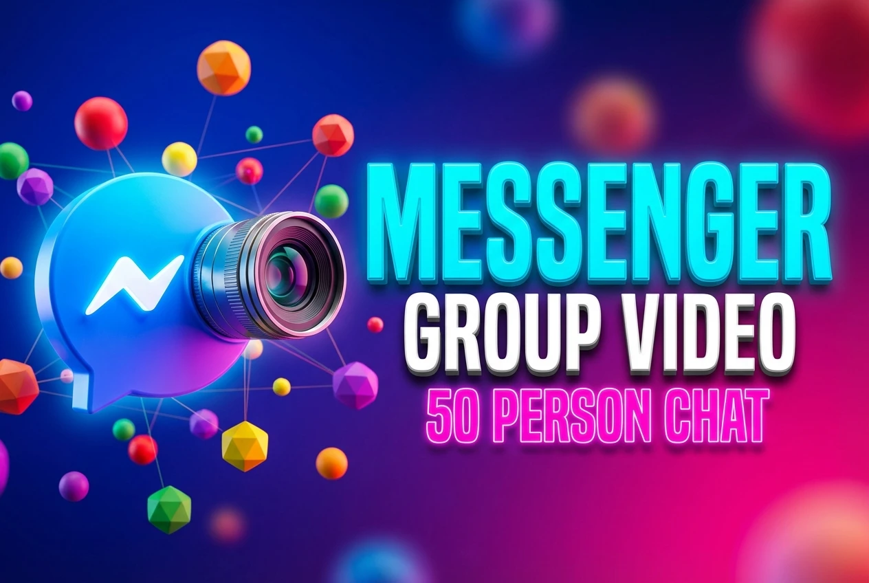 how to use messenger group video chat with 3d masks