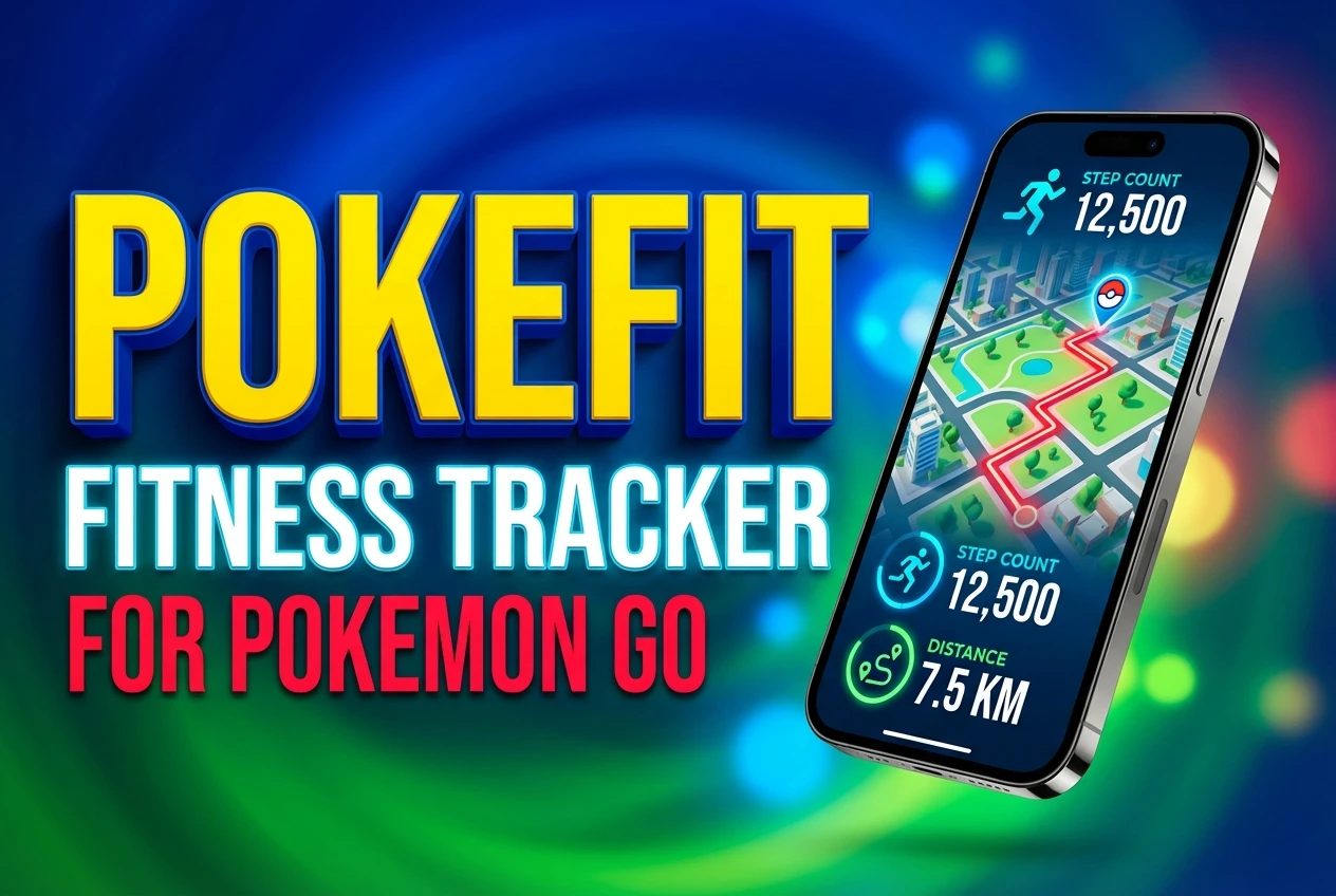 PokeFit Puts a Live Fitness Dashboard Inside Pokemon Go live fitness tracking dashboard app for pokemon go players