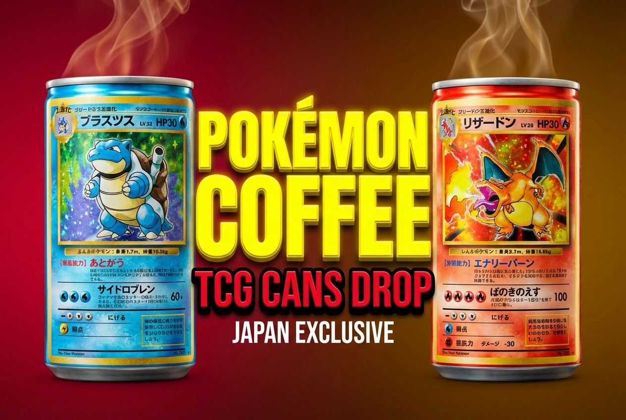 how to buy pokemon boss coffee cans in japan