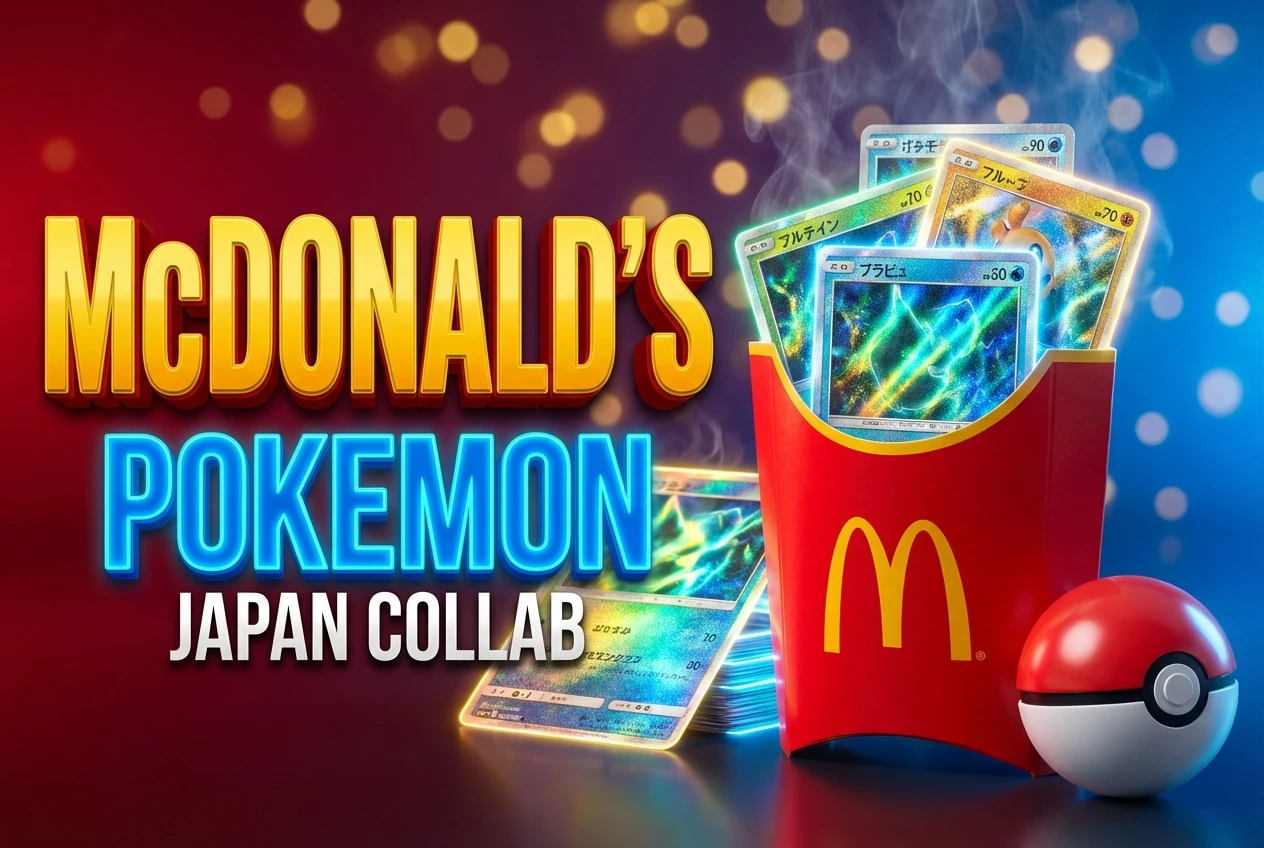 Japanese McDonald's Pokemon Happy Meal toys featuring Rayquaza