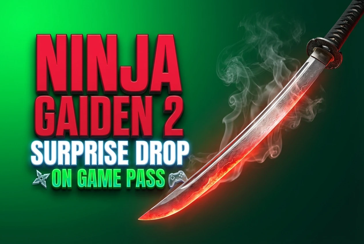 ninja gaiden 2 black surprise release on xbox game pass