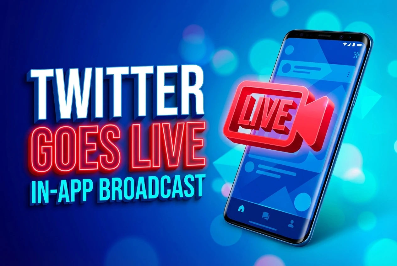 how to use the direct periscope live button on twitter
