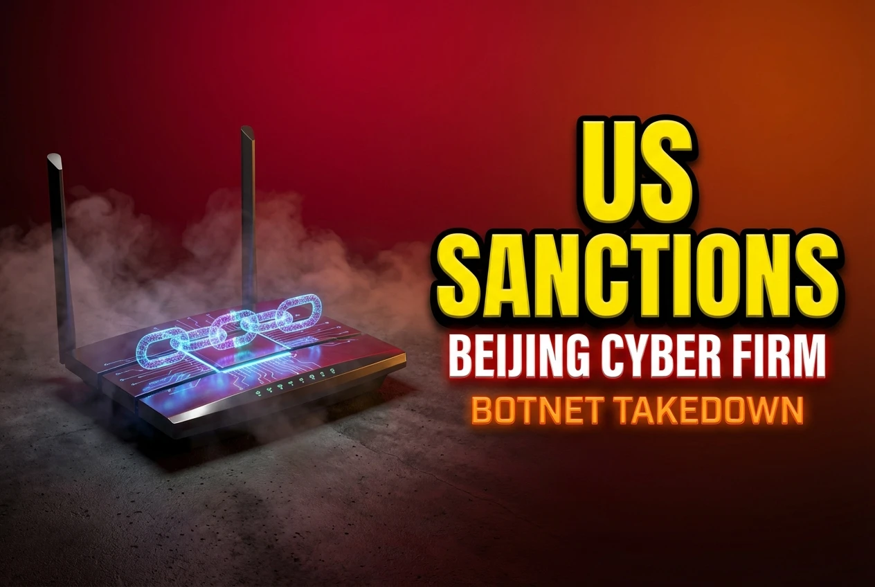 U.S. Sanctions Beijing Firm Behind 200,000 Hacked Routers US sanctions on Beijing firm for hacking 200000 routers