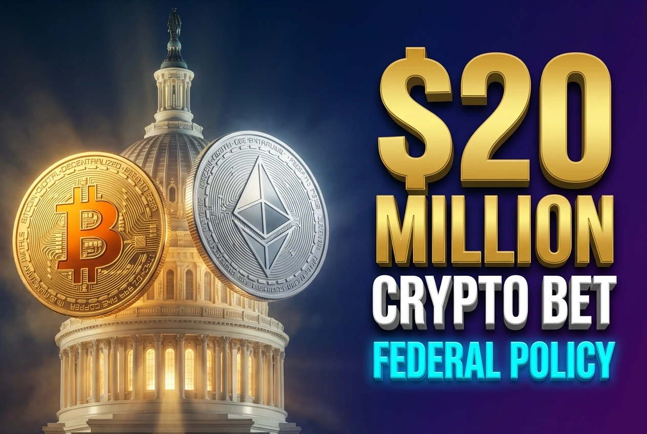 how a 20 million dollar crypto bet changes federal policy
