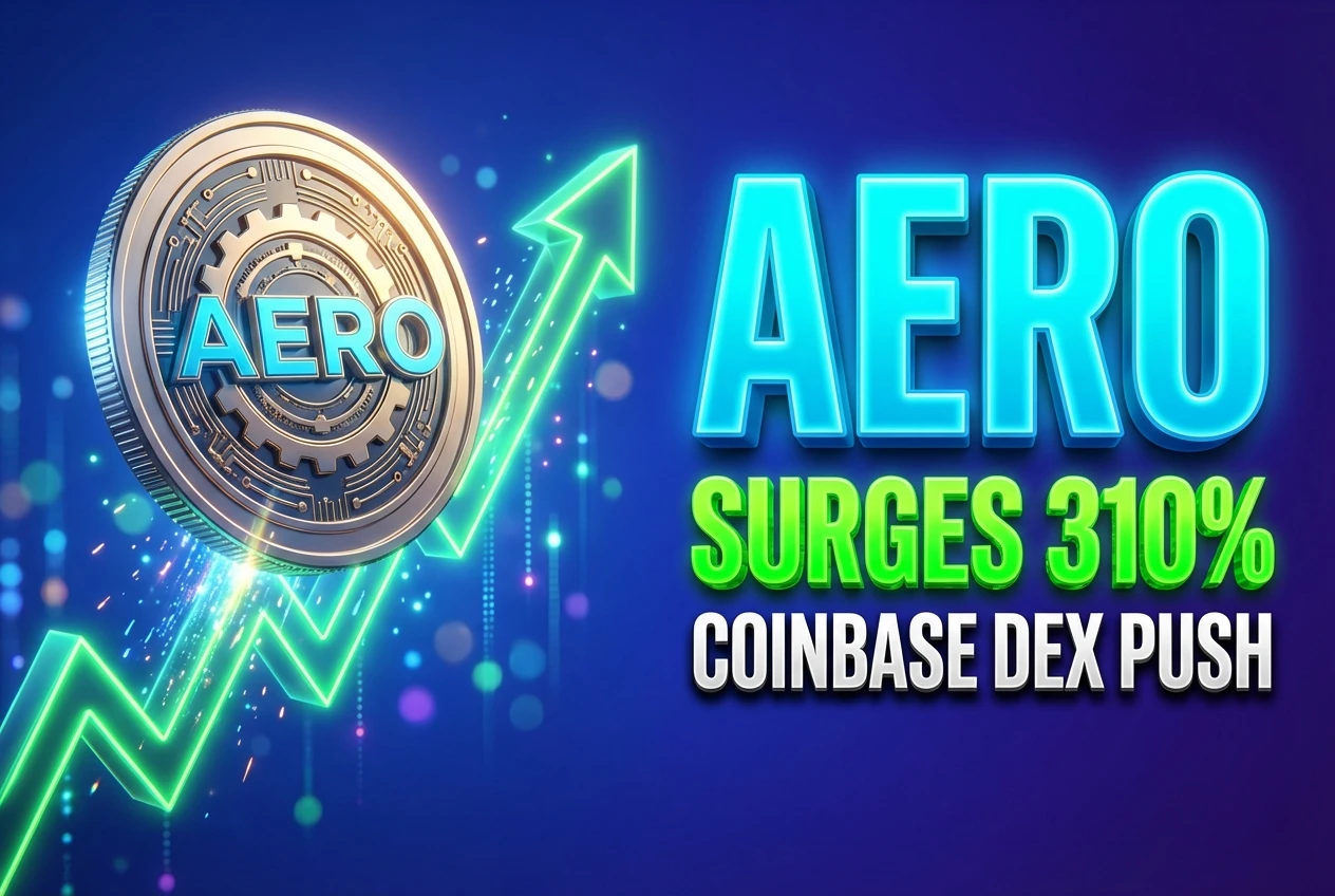 Aerodrome Token Jumps 310% After Coinbase App Update aerodrome token price jump after coinbase app update