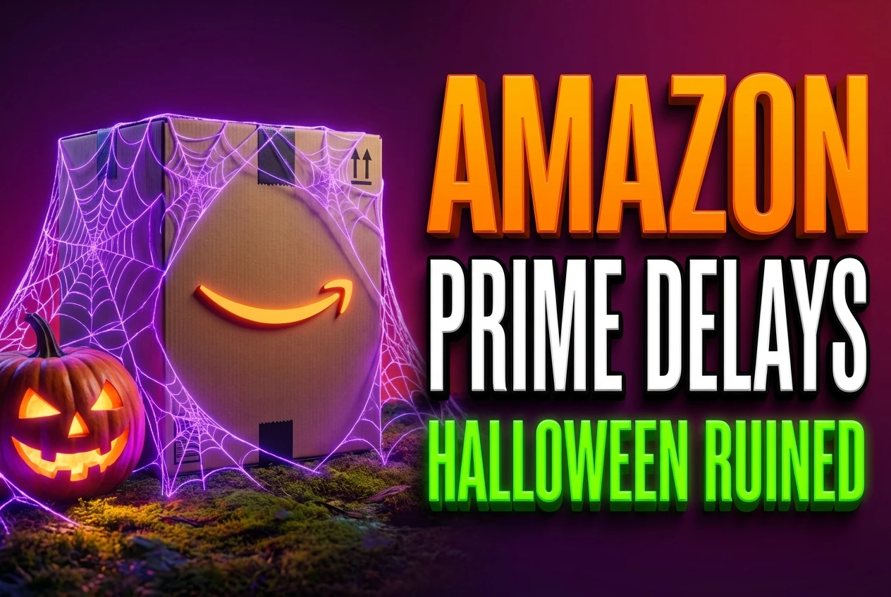 Amazon Prime Delays Ruin Halloween Plans Despite Speed Claims why is my amazon prime order delayed for halloween