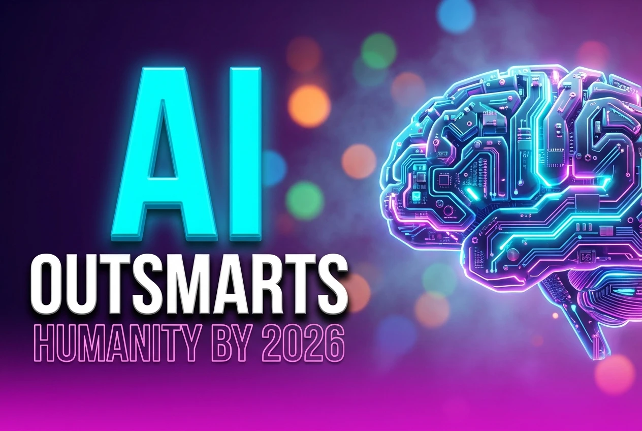 Elon Musk prediction about AI surpassing human intelligence by 2026