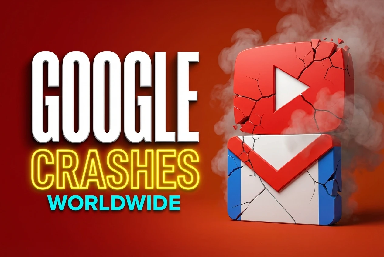 why are gmail and youtube not working right now