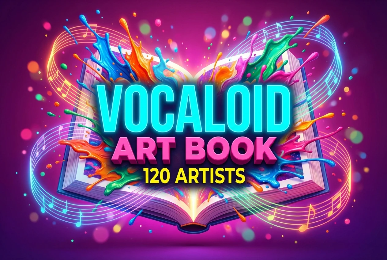 new Kadokawa Vocaloid art book with 192 pages