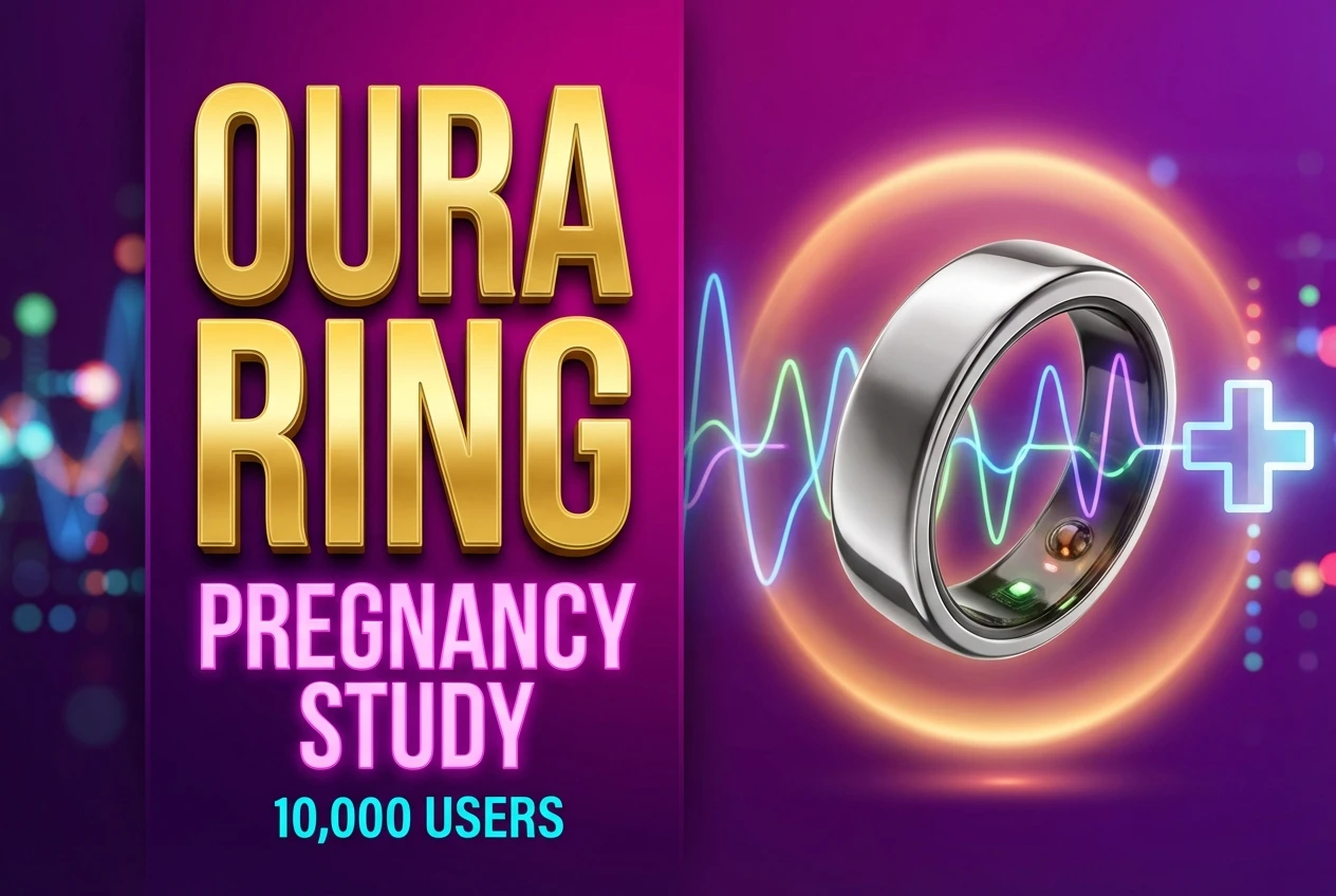 Oura ring pregnancy research study with 10,000 participants