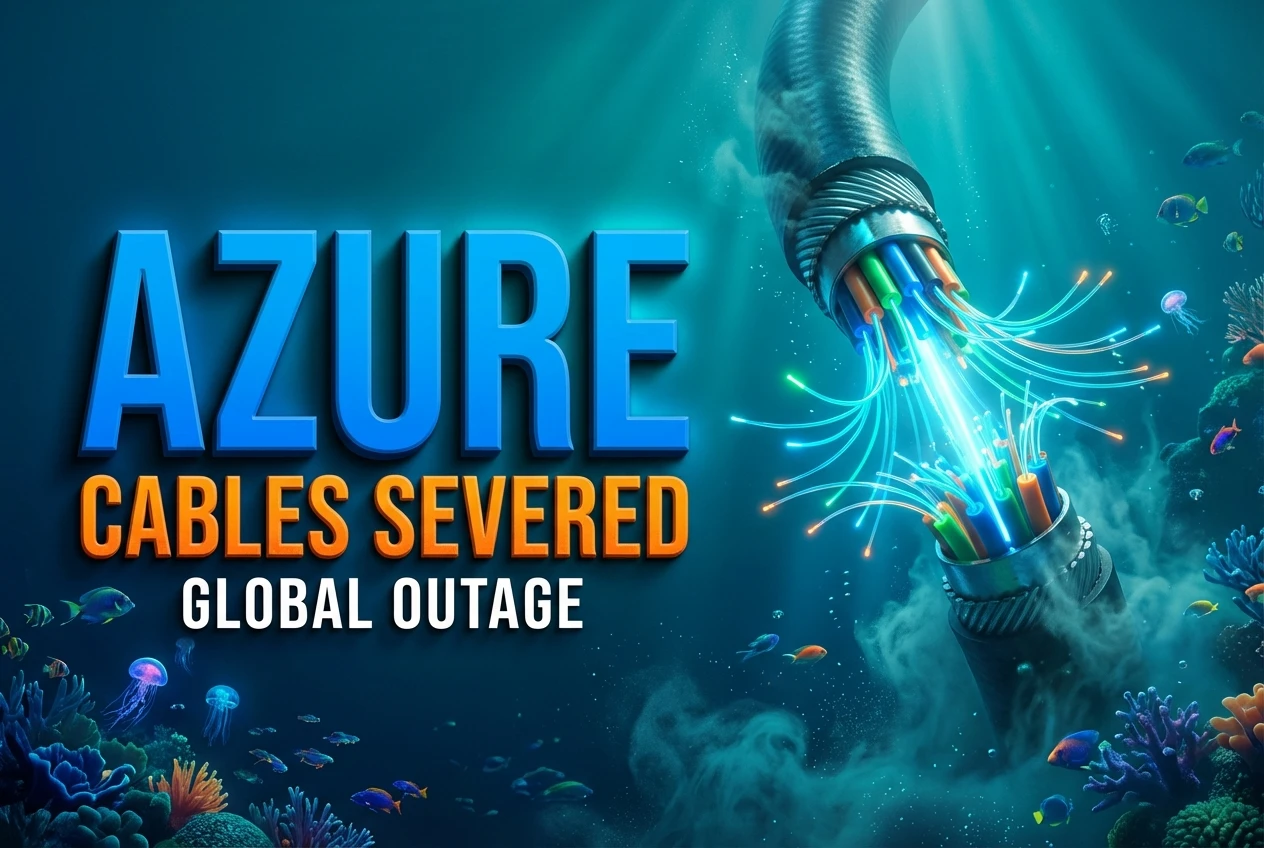 Severed Red Sea Cables Cripple Microsoft Azure Traffic red sea internet cable damage causing microsoft azure outage