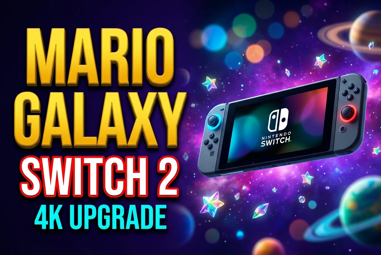 Super Mario Galaxy Duology Hits Switch 2 in Stunning 4K Super Mario Galaxy Duology remastered in 4K for Switch 2