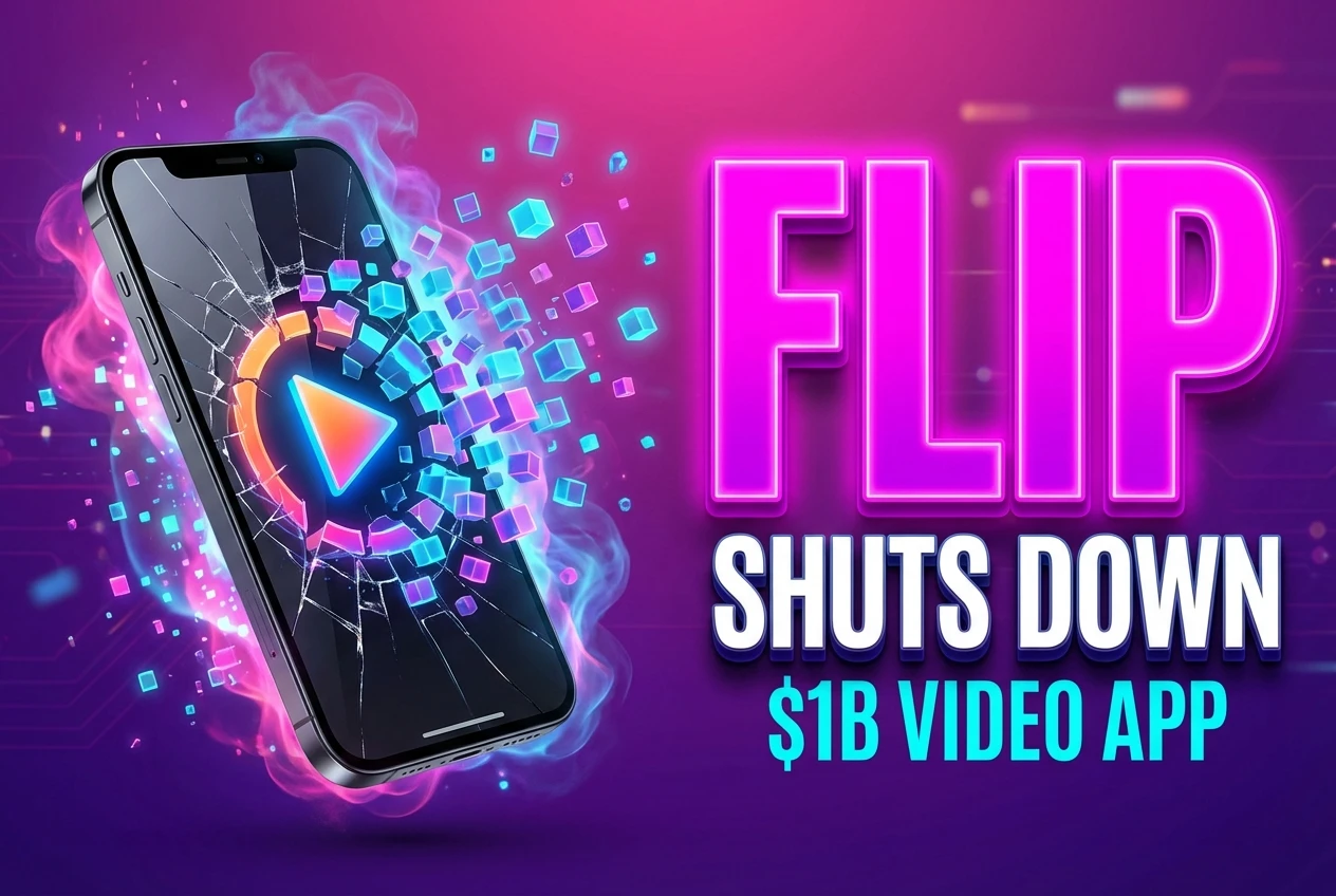 The Sudden Collapse of Flip: Why a $1 Billion App Went Dark? why did the flip shopping app go out of business