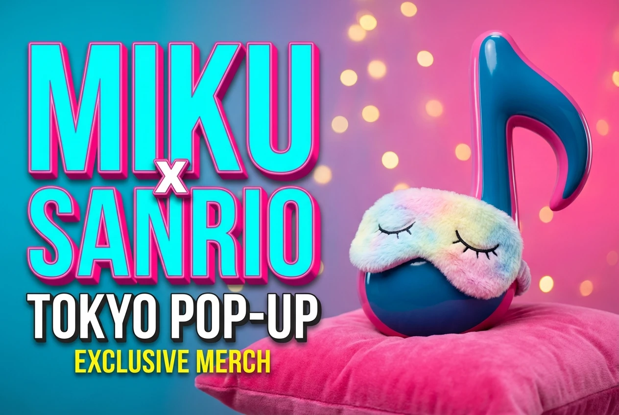 Tokyo Station Hosts Exclusive Sanrio and Miku Pop-Up Sanrio and Hatsune Miku pop-up shop at Tokyo Station