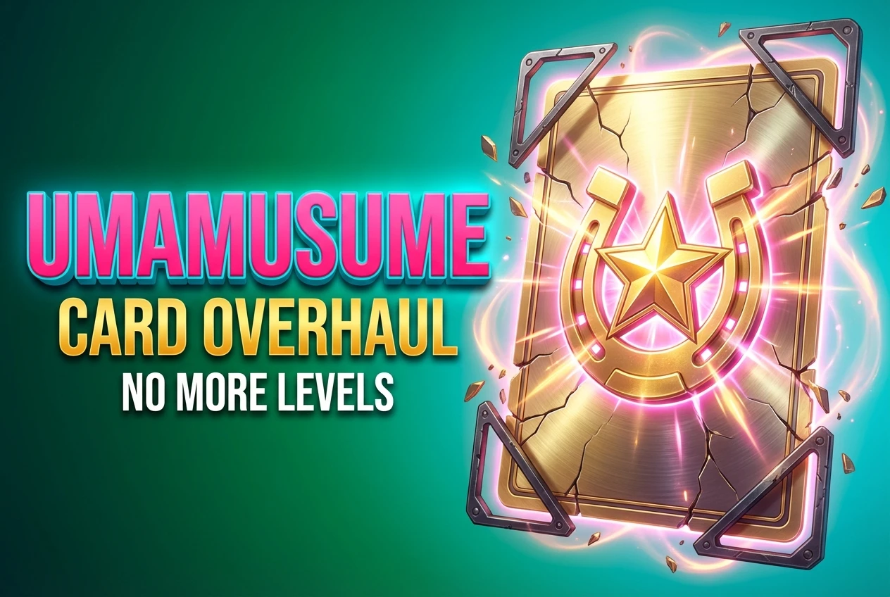 Umamusume Scraps Support Card Levels for Instant Upgrades umamusume support card level system change and instant upgrades