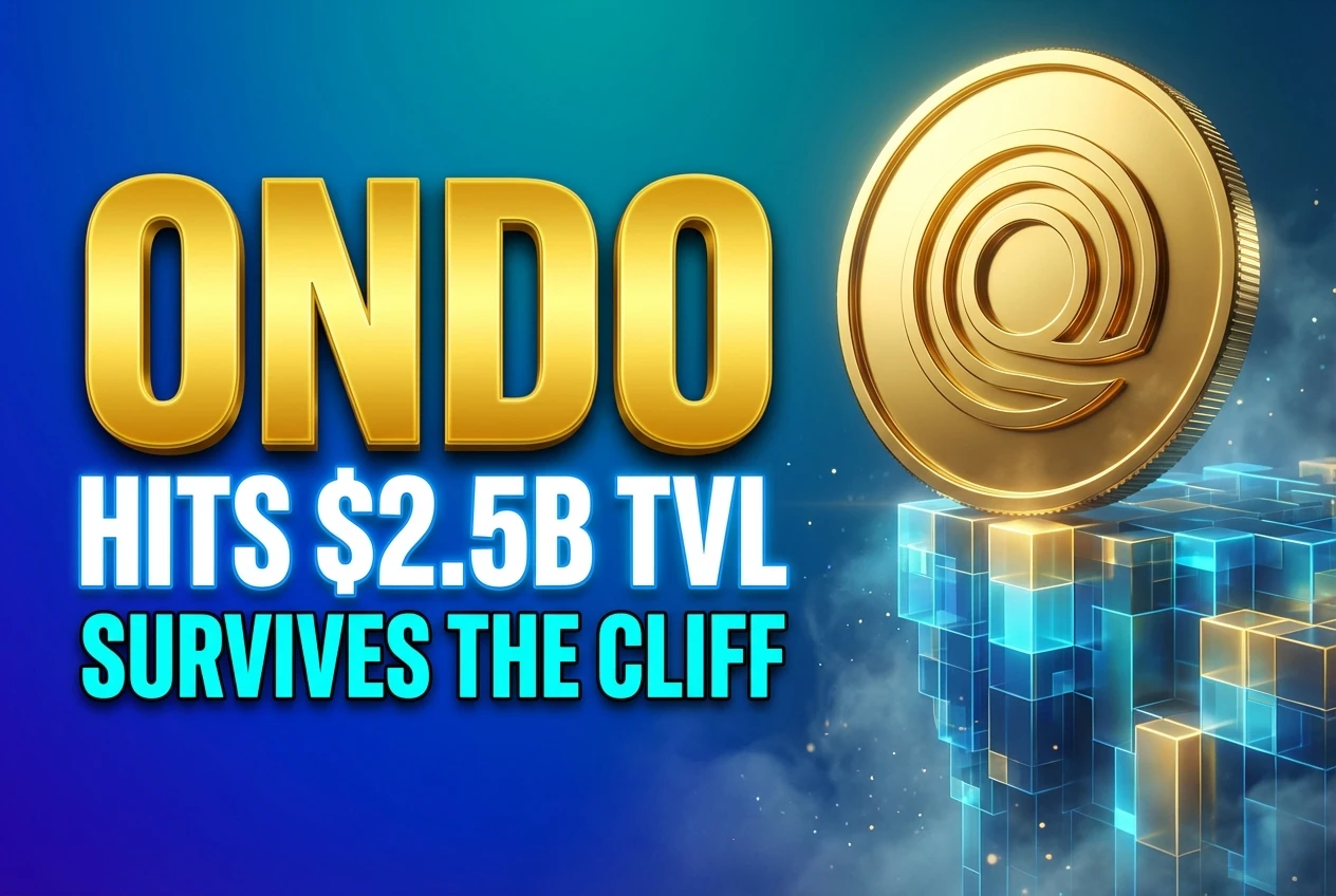 Ondo Hits $2.5 Billion TVL After Surviving the 2025 Token Cliff unredacted fdic letters exposing secret crypto crackdown