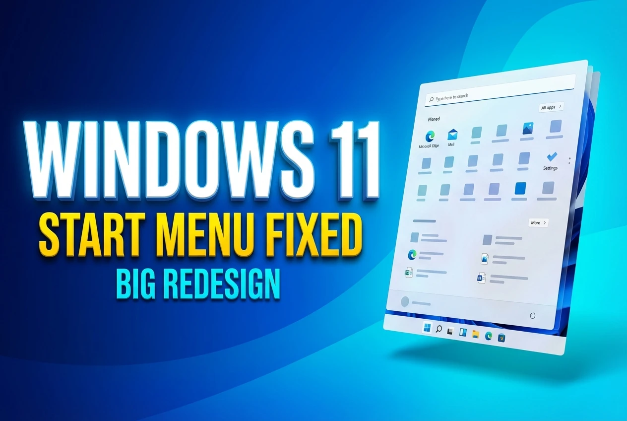 how the Windows 11 November update fixes the Start Menu