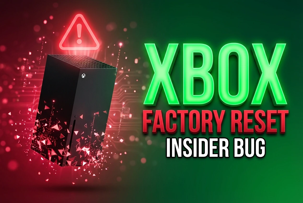 Xbox Update Wipes Consoles Clean in Brutal Testing Bug Xbox update wiping consoles clean after brutal testing bug